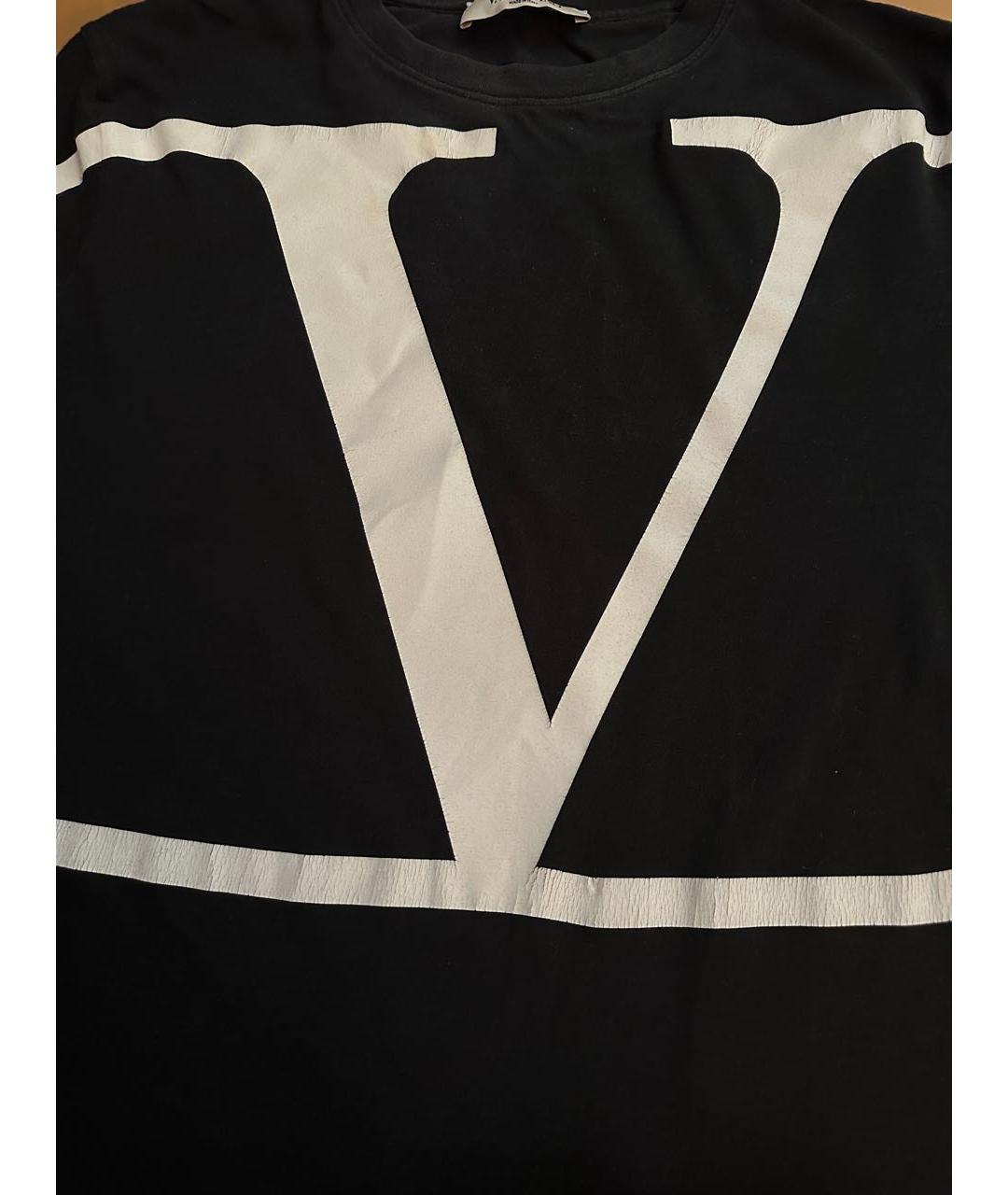VALENTINO Черная футболка, фото 2