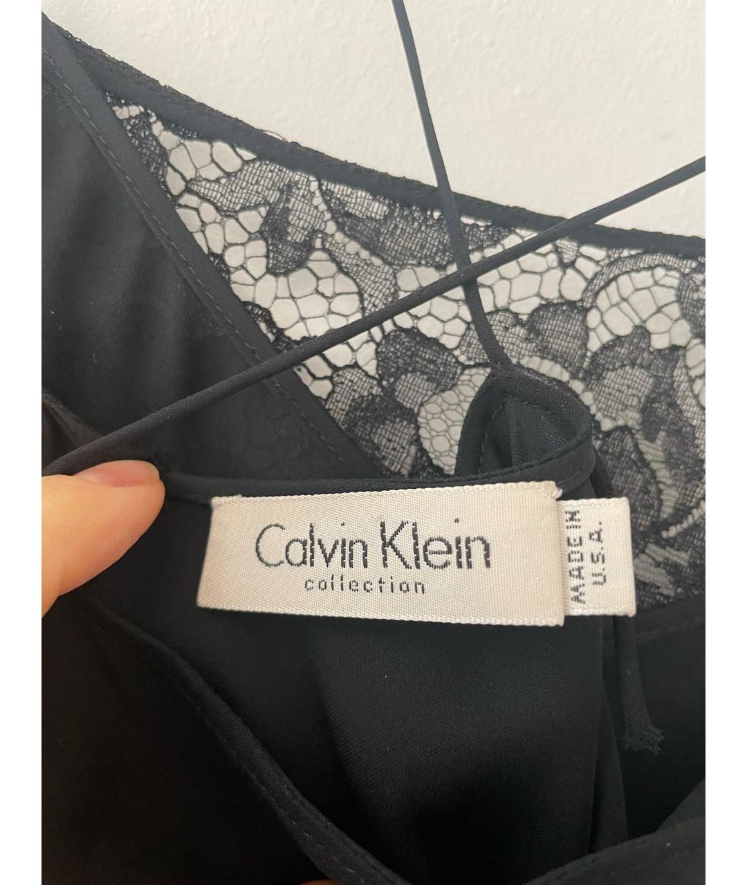 CALVIN KLEIN Черное вечернее платье, фото 7