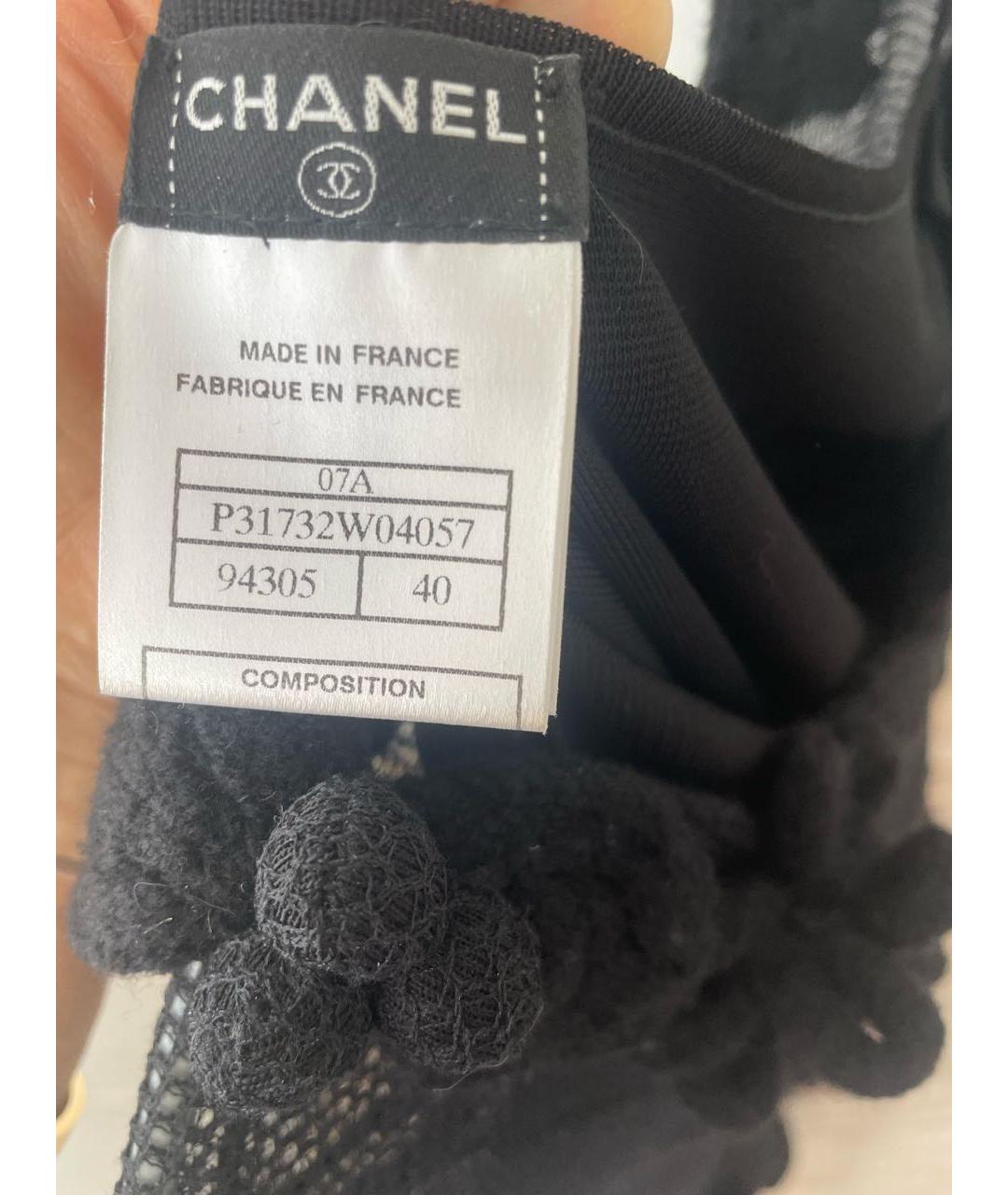 CHANEL Черное вечернее платье, фото 5