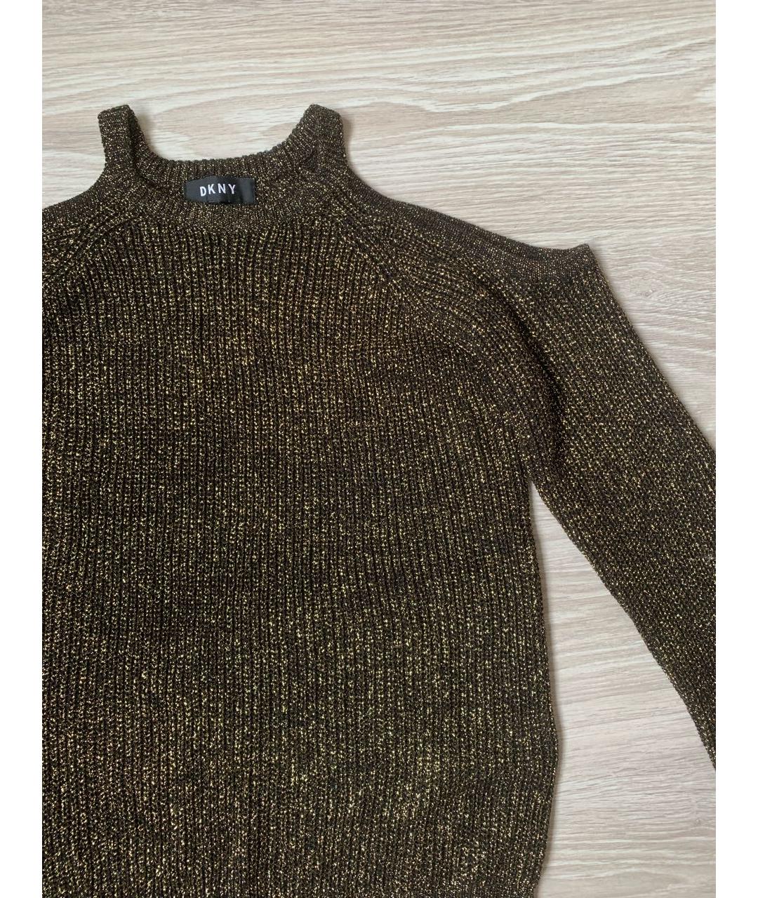 DKNY Черный вискозный джемпер / свитер, фото 2