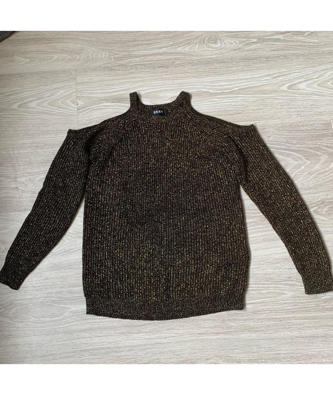 DKNY Черный вискозный джемпер / свитер, фото 4