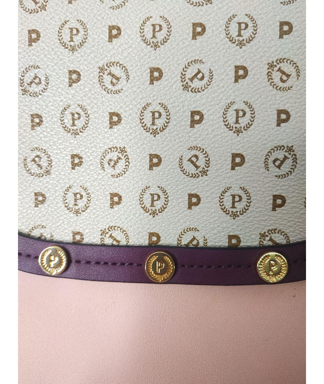 POLLINI Розовый рюкзак из искусственной кожи, фото 8
