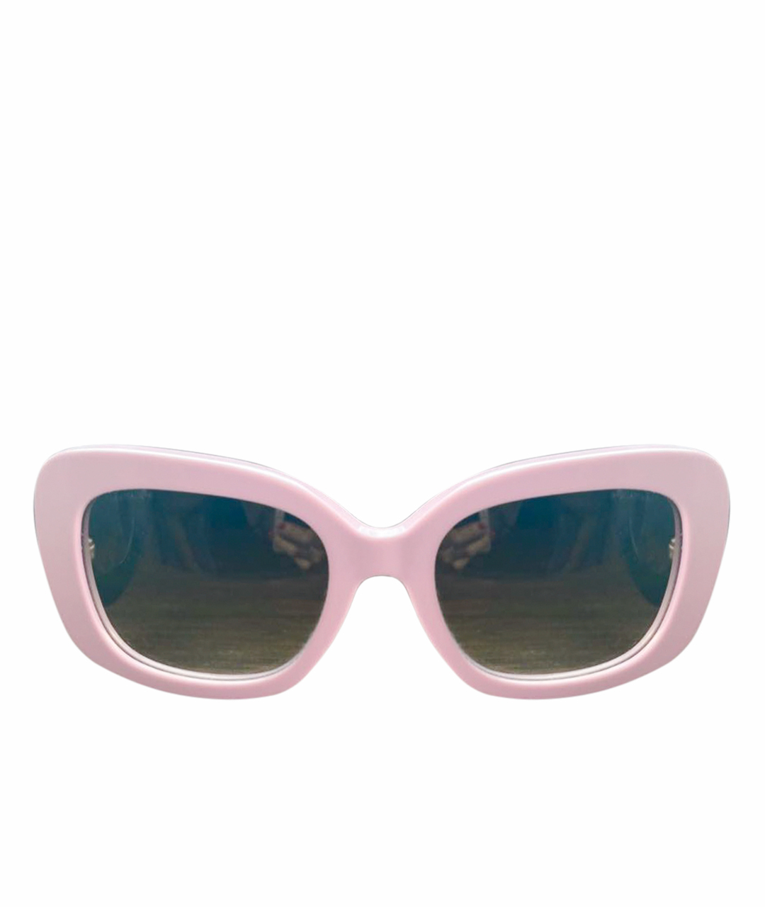 PRADA Фиолетовые пластиковые солнцезащитные очки, фото 1