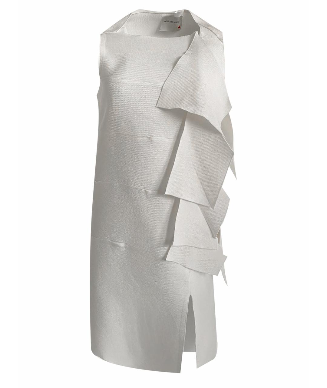 MAISON RABIH KAYROUZ Белое ацетатное коктейльное платье, фото 1