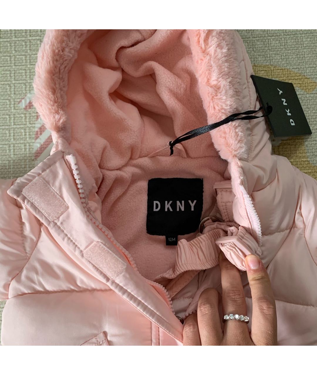 DKNY Розовый комбинезон, фото 3