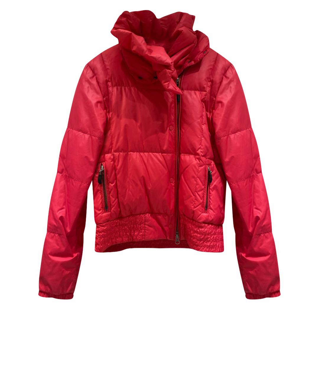 SPORTMAX Красная полиамидовая куртка, фото 1
