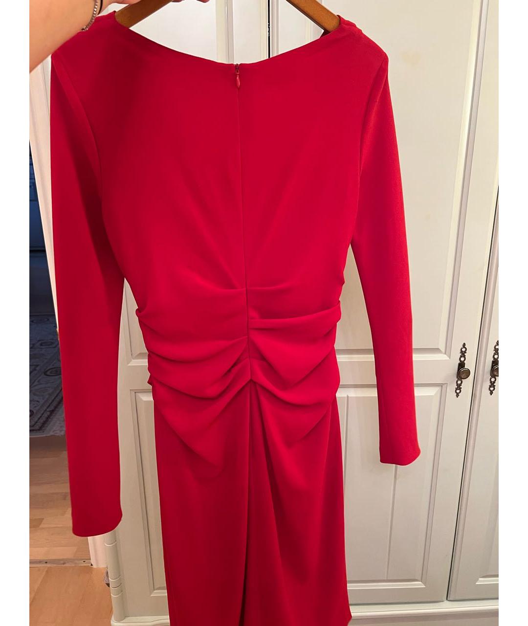 ESCADA Красное вискозное вечернее платье, фото 2