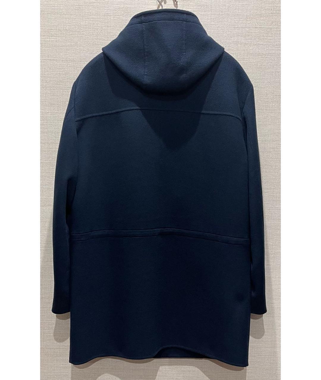 LORO PIANA Синее кашемировое пальто, фото 2