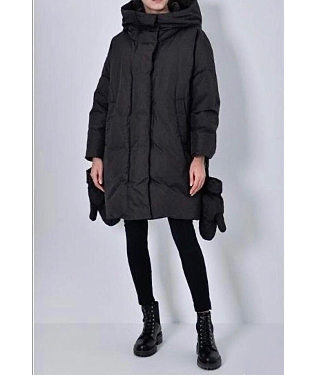 WEEKEND MAX MARA Черные варежки, фото 2