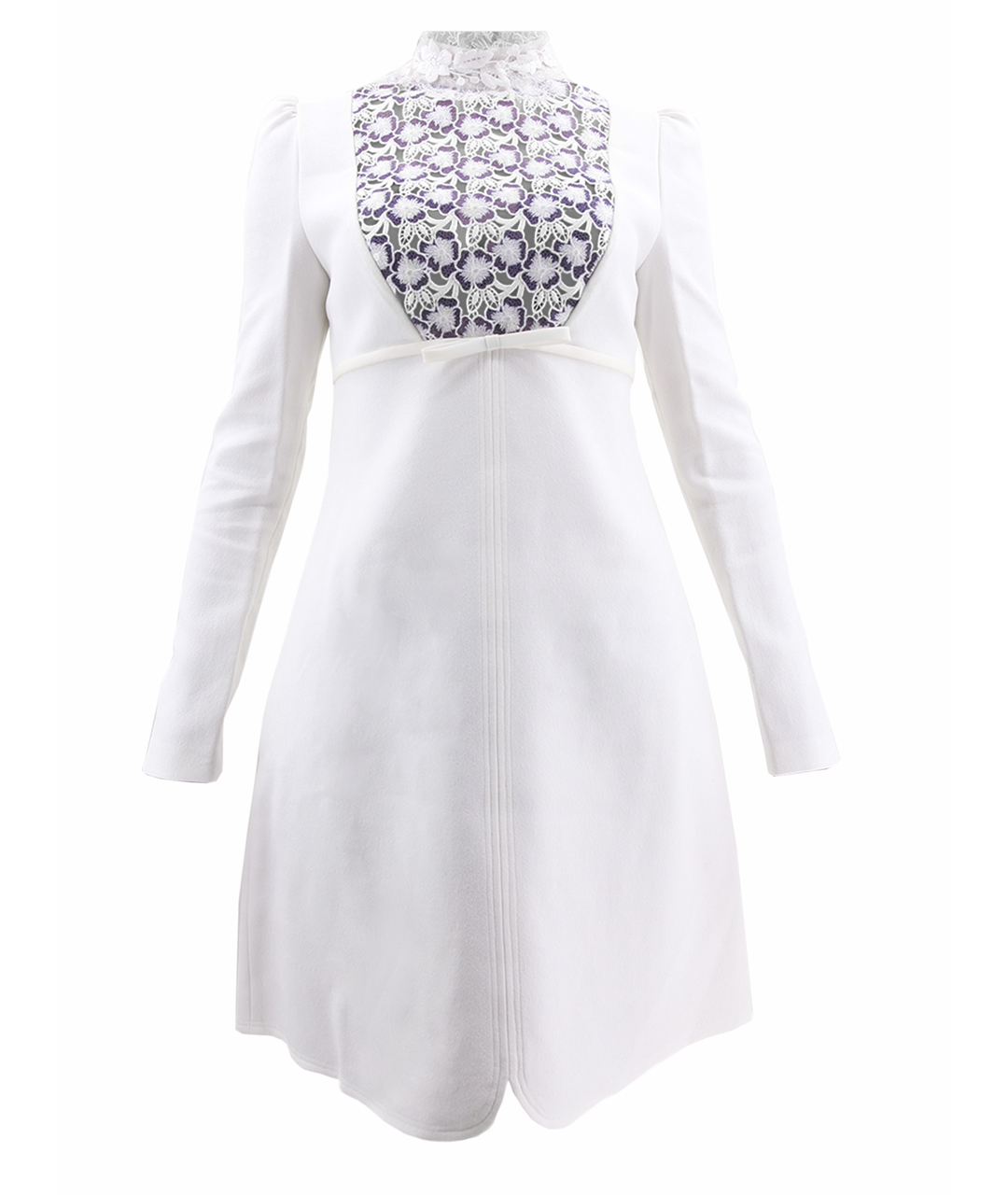 GIAMBATTISTA VALLI Белое хлопковое повседневное платье, фото 1