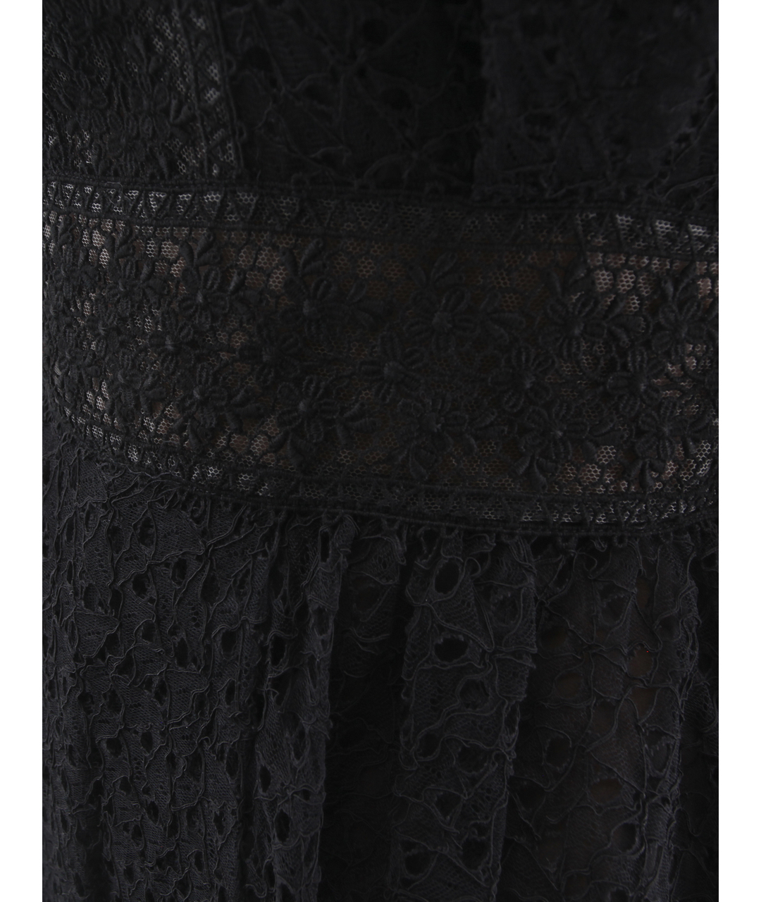 GIAMBATTISTA VALLI Черное хлопковое повседневное платье, фото 4