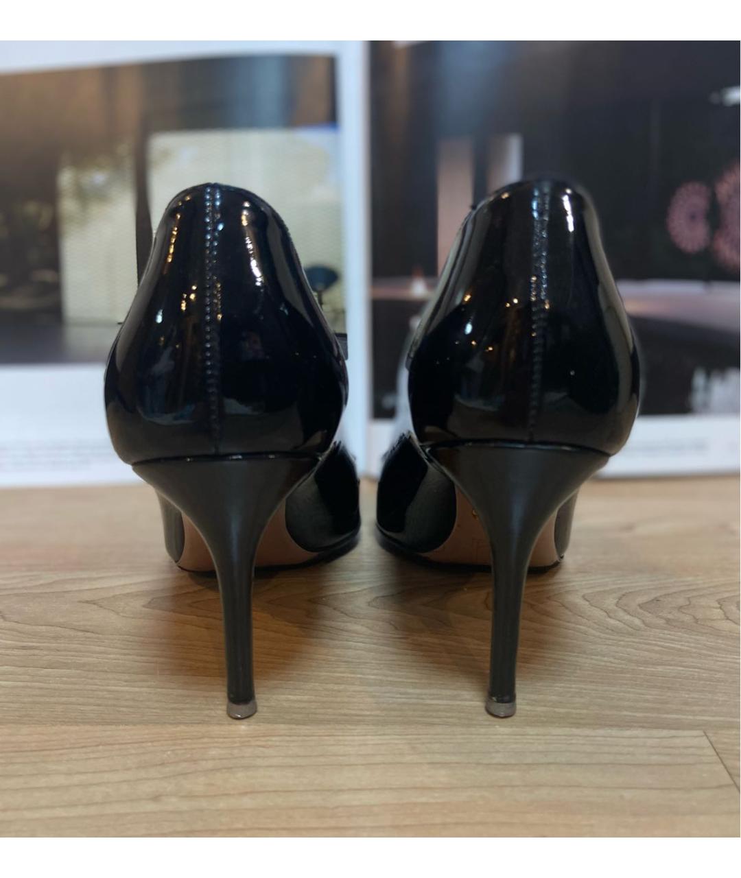PRADA Черные туфли из лакированной кожи, фото 5