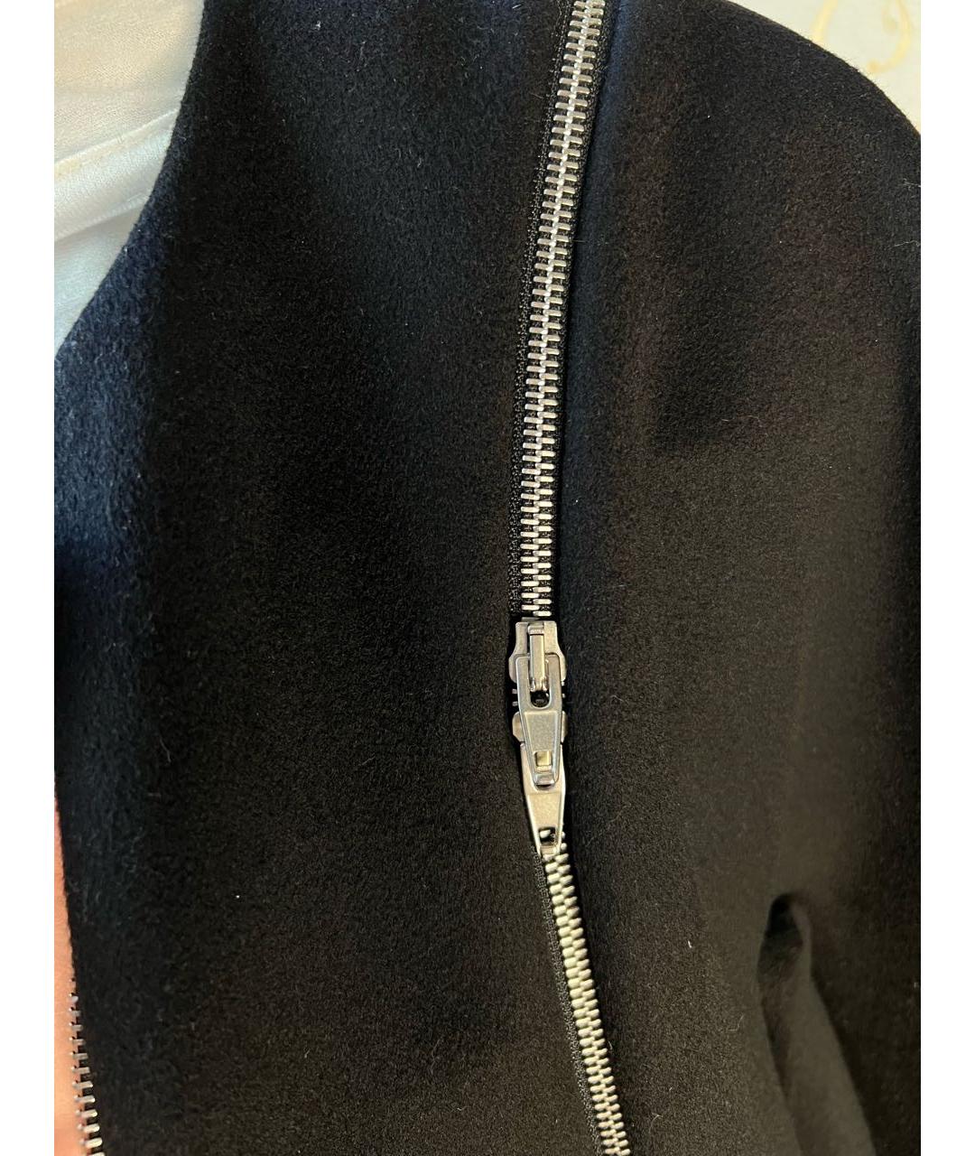 CELINE PRE-OWNED Черное шерстяное пальто, фото 6