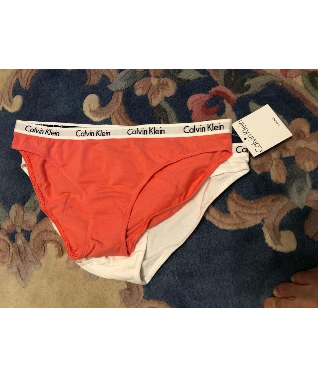 CALVIN KLEIN Коралловые трусы, фото 4