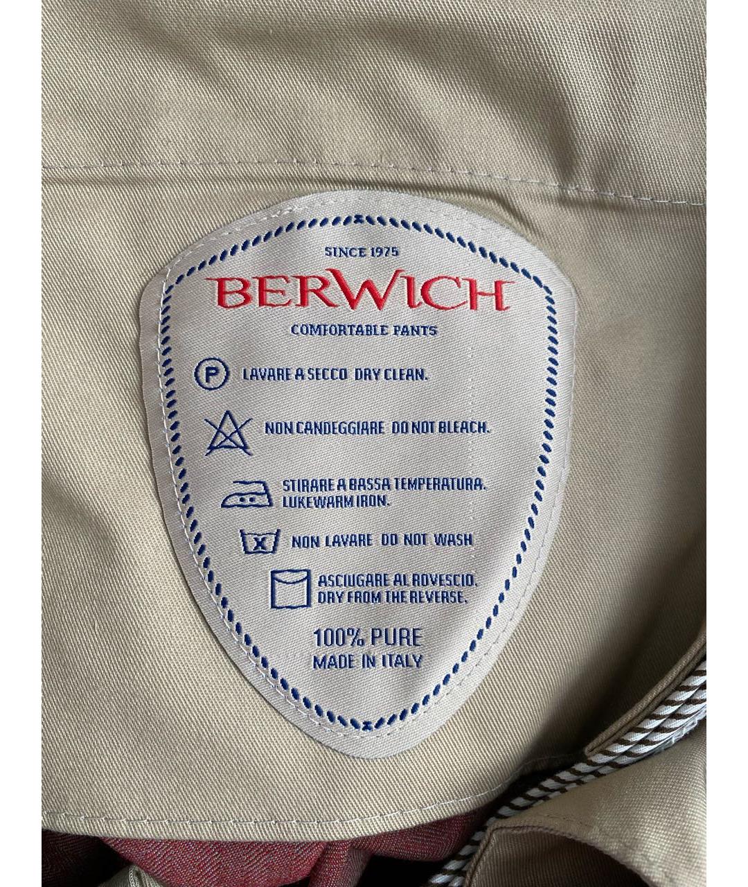 BERWICH Повседневные брюки, фото 5