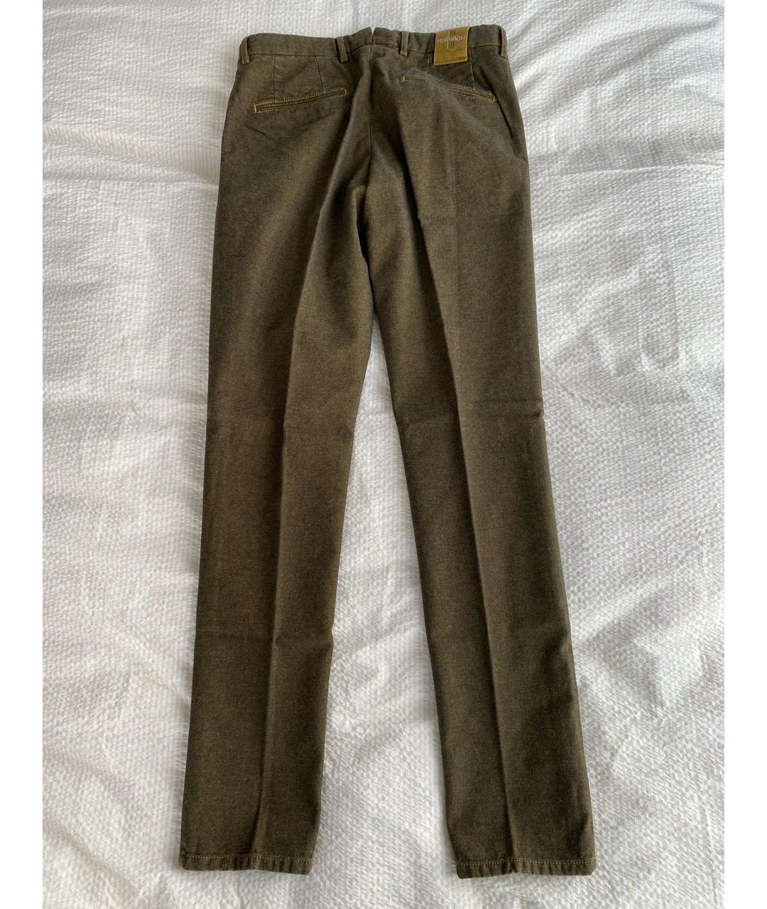 BERWICH Горчичные повседневные брюки, фото 2