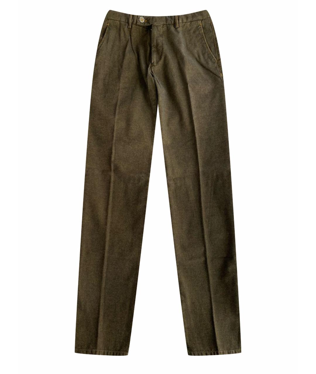 BERWICH Горчичные повседневные брюки, фото 1