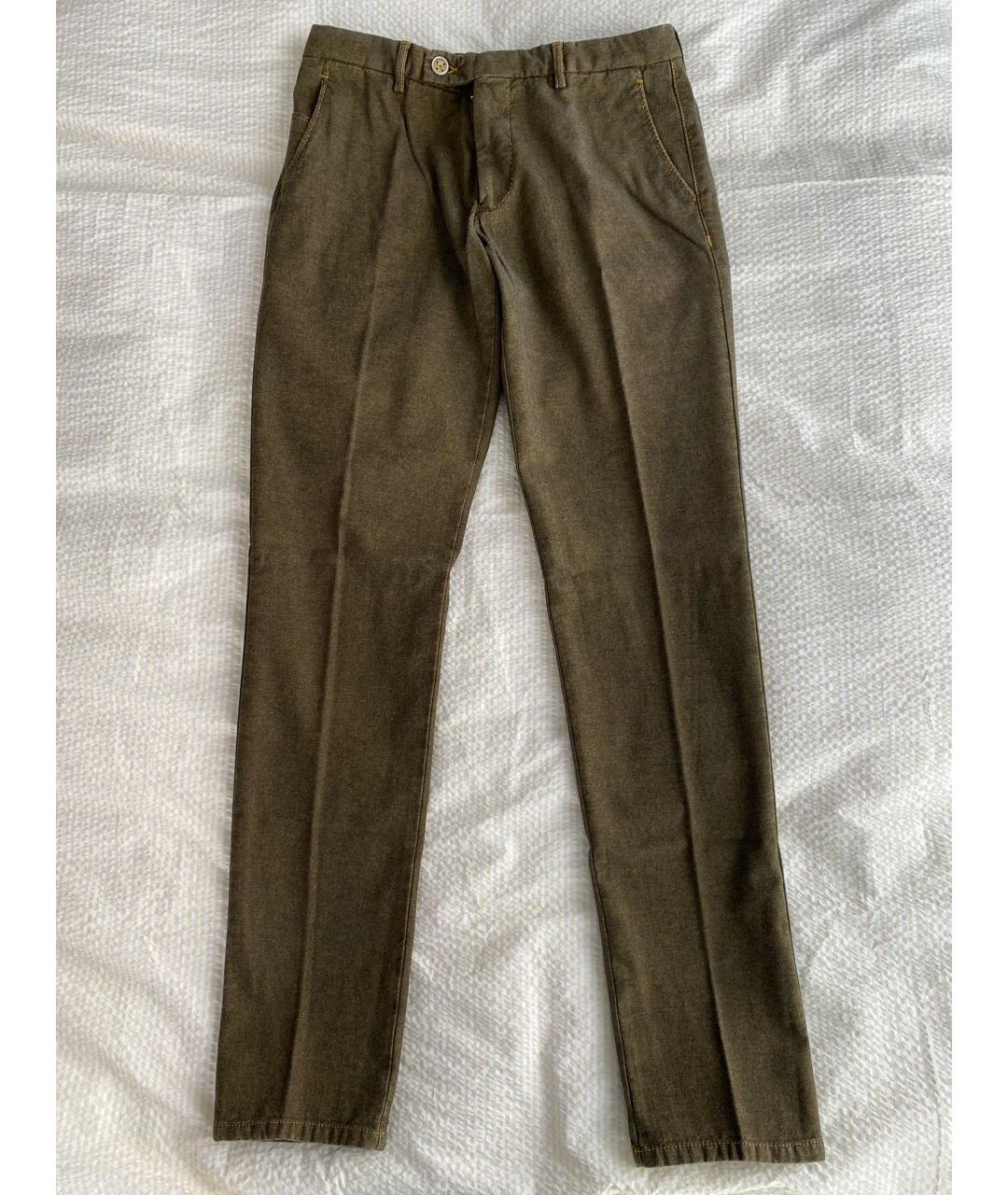 BERWICH Горчичные повседневные брюки, фото 5