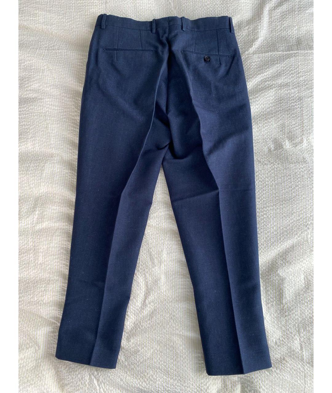 BERWICH Синие повседневные брюки, фото 2