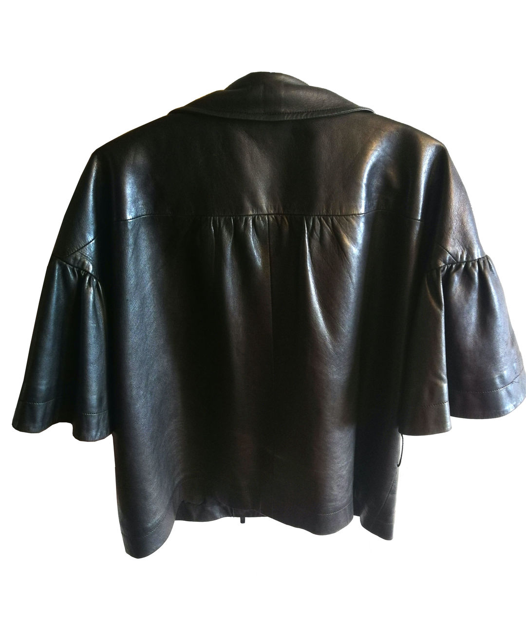 CHRISTIAN DIOR PRE-OWNED Черная кожаная куртка, фото 3