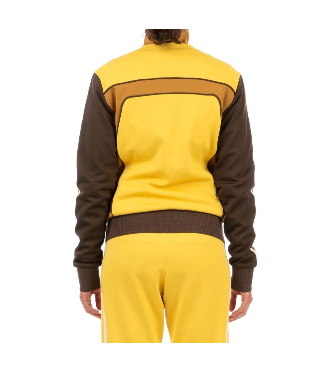 ADIDAS Желтый вискозный костюм с брюками, фото 2