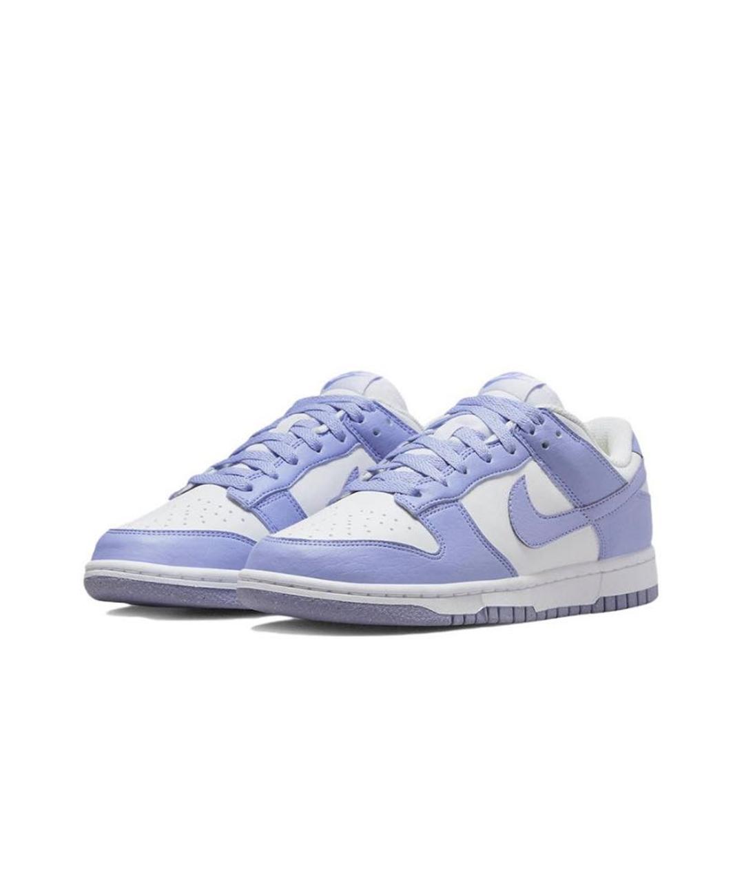 NIKE Фиолетовые кроссовки из искусственной кожи, фото 2
