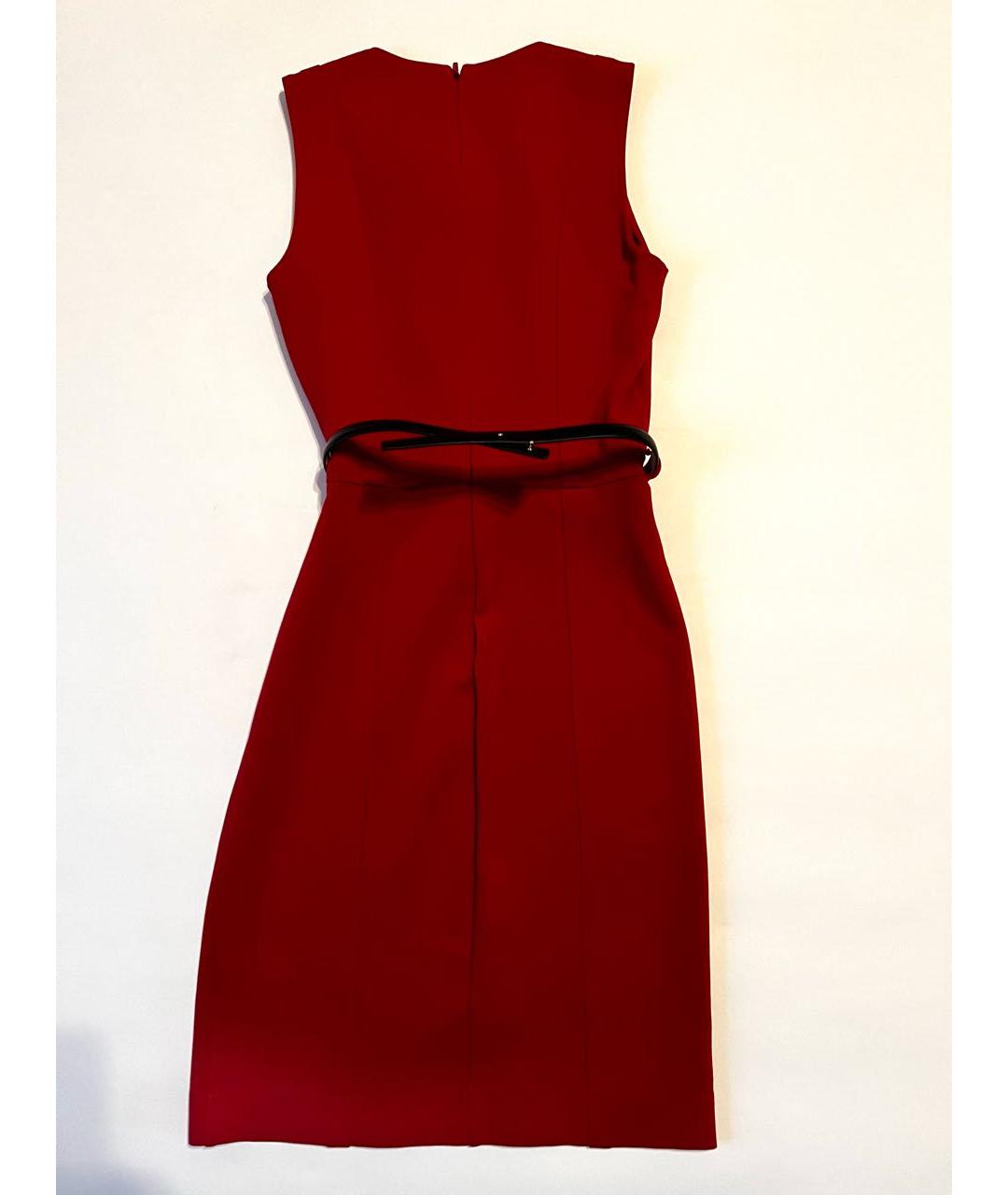 GUCCI Красное вискозное повседневное платье, фото 2