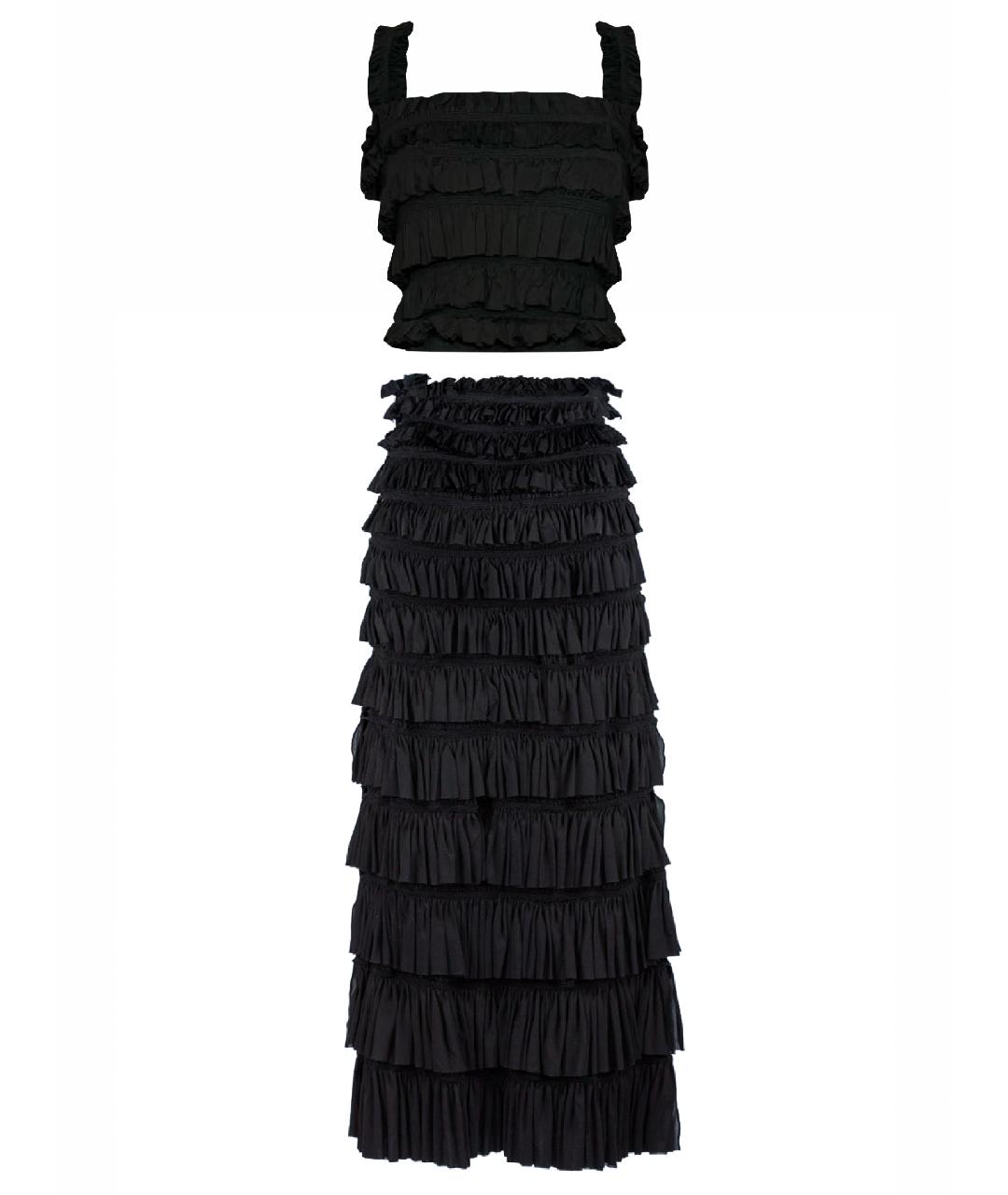 ALAIA Черный костюм с юбками, фото 1