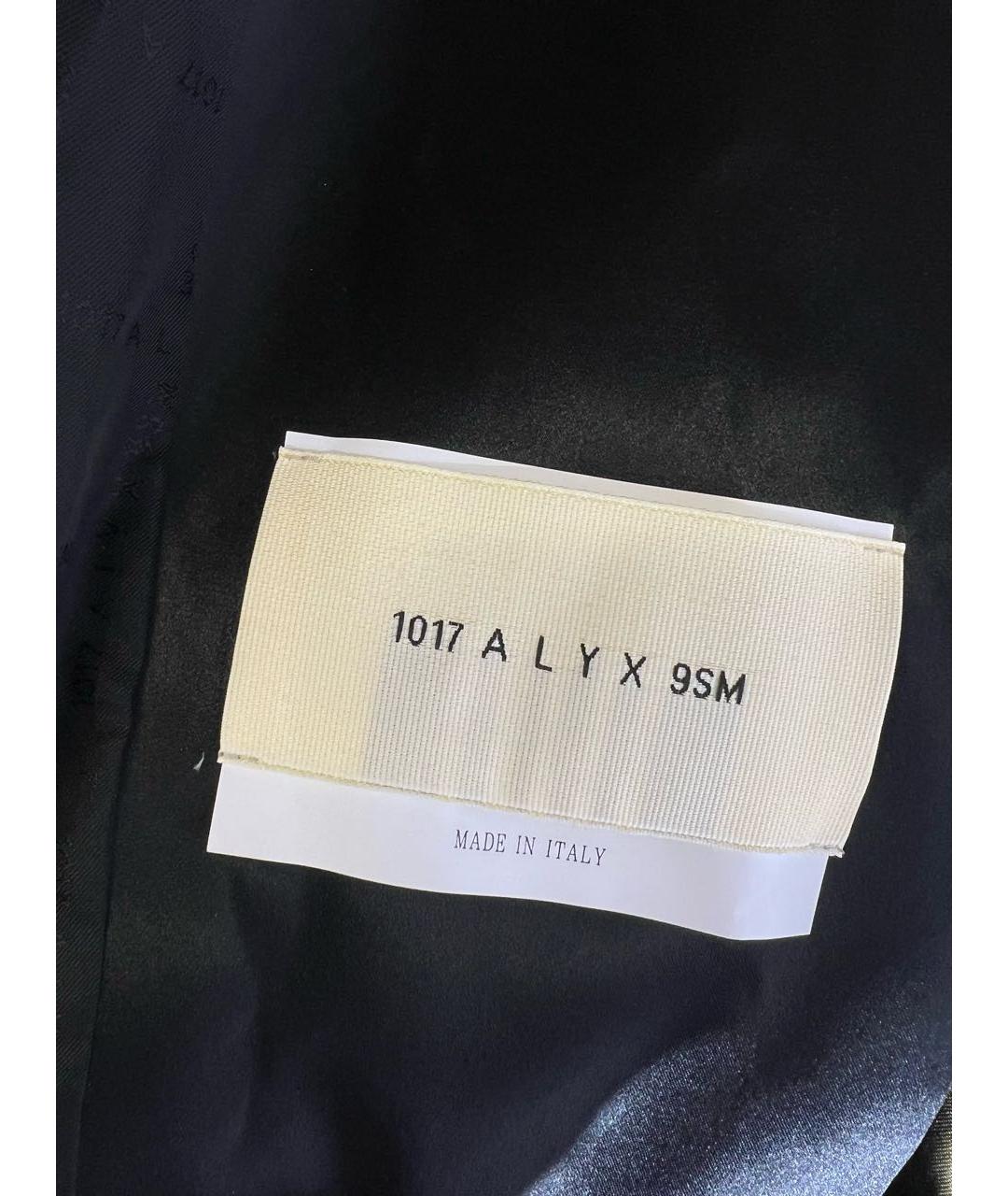 1017 ALYX 9SM Черный ацетатный жакет/пиджак, фото 5