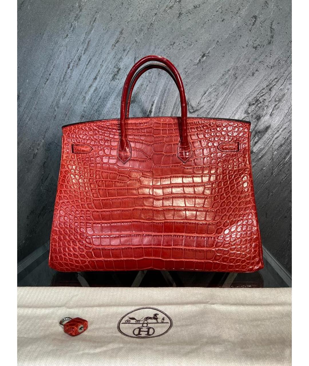 HERMES Сумка тоут из экзотической кожи, фото 3