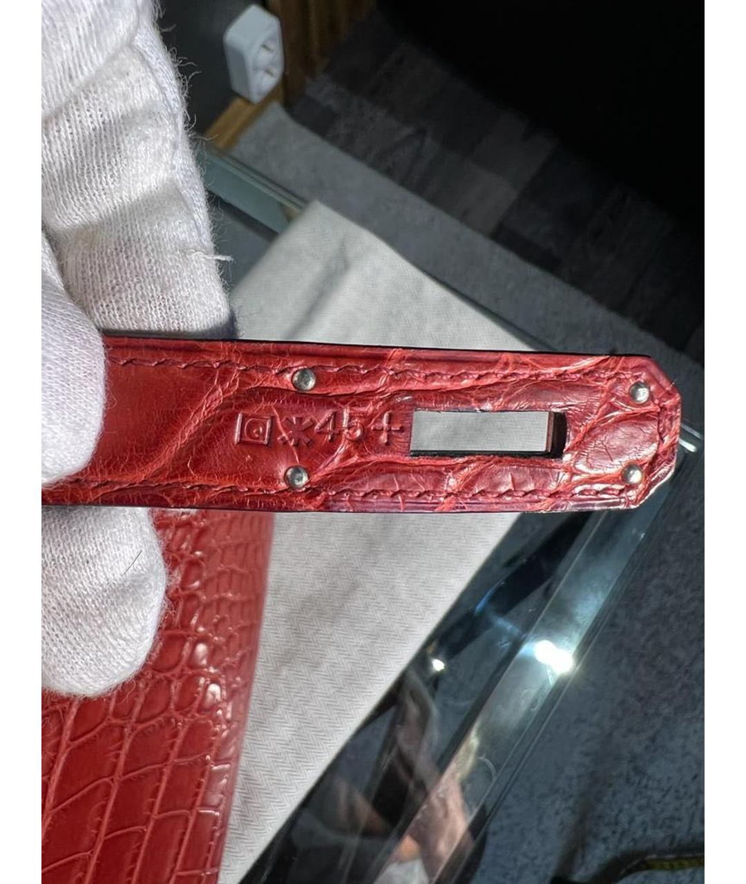 HERMES Сумка тоут из экзотической кожи, фото 8