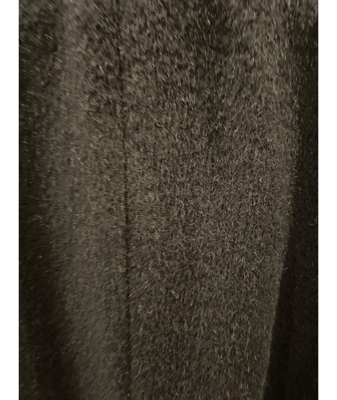 CHRISTIAN PELLIZZARI Черное шерстяное пальто, фото 3