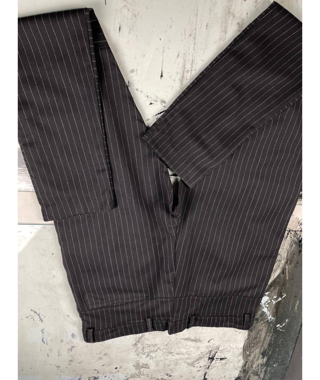 REPRESENT Черные шерстяные брюки чинос, фото 3