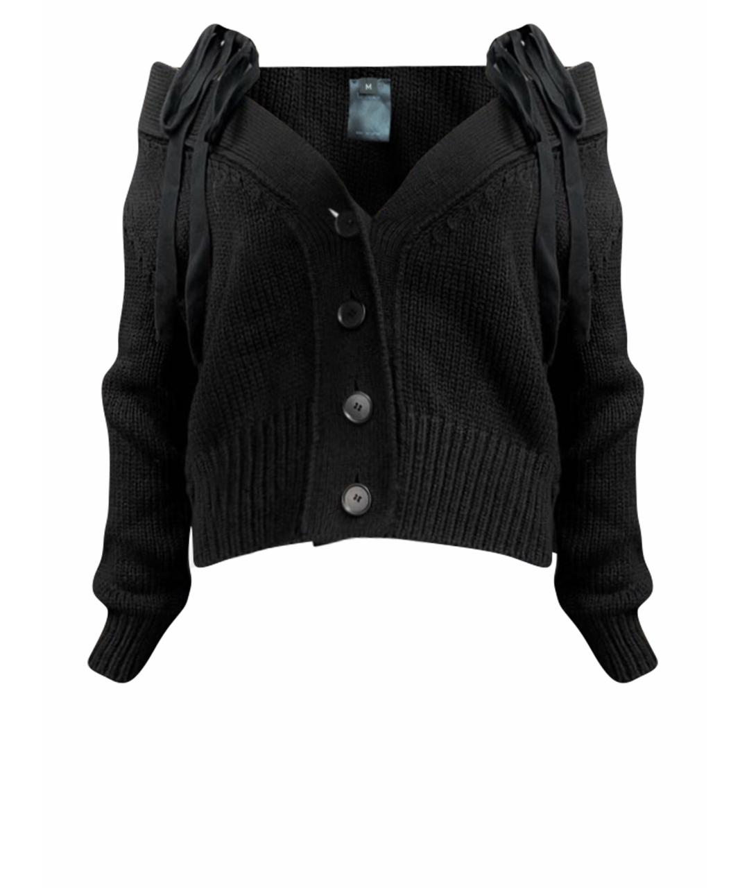 ADEAM Черный хлопковый джемпер / свитер, фото 1