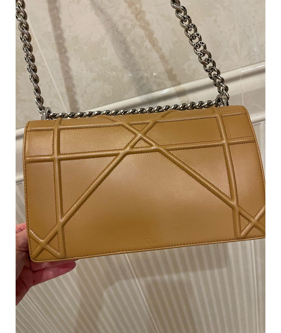 CHRISTIAN DIOR Кожаная сумка тоут, фото 2