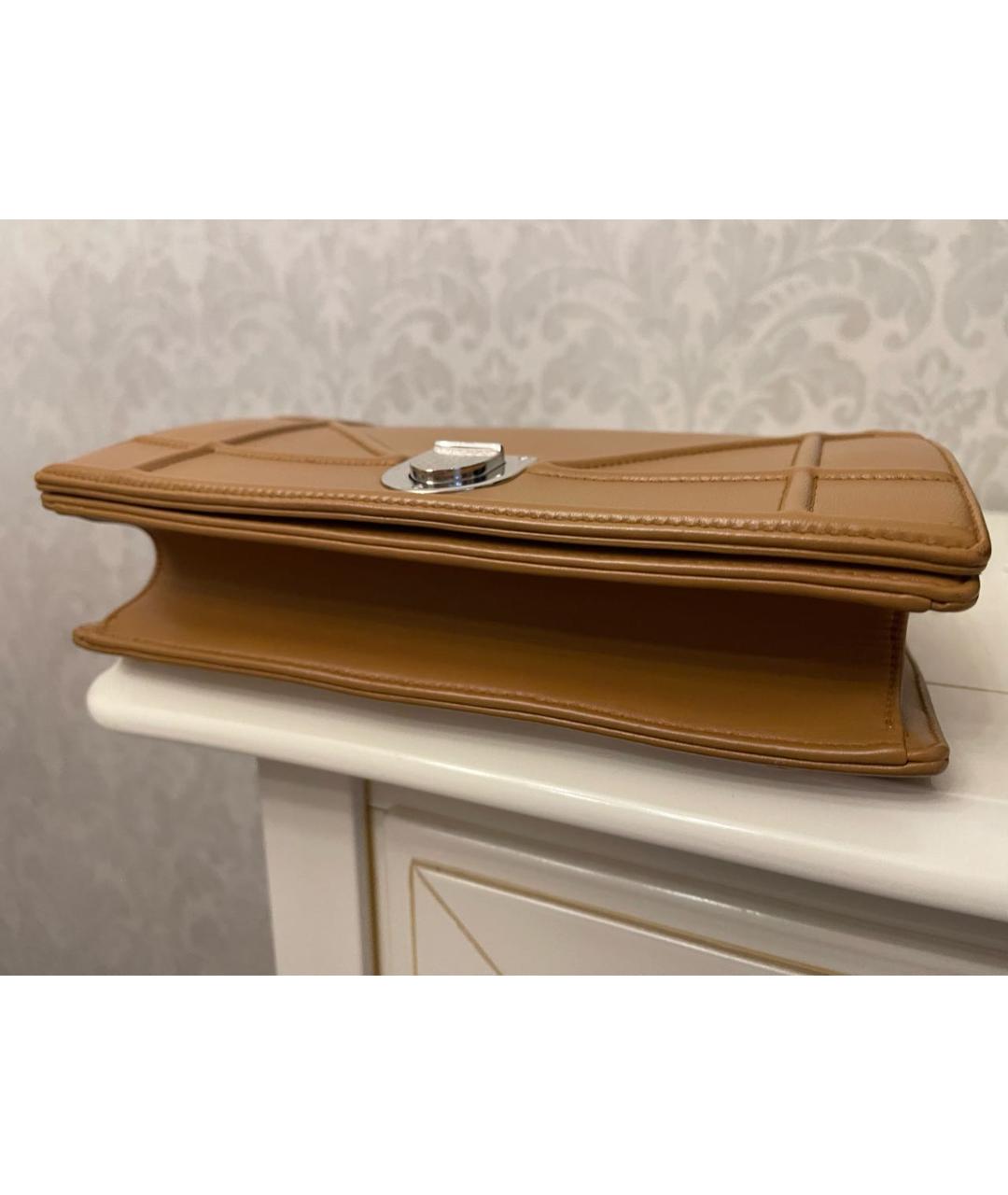 CHRISTIAN DIOR Кожаная сумка тоут, фото 5