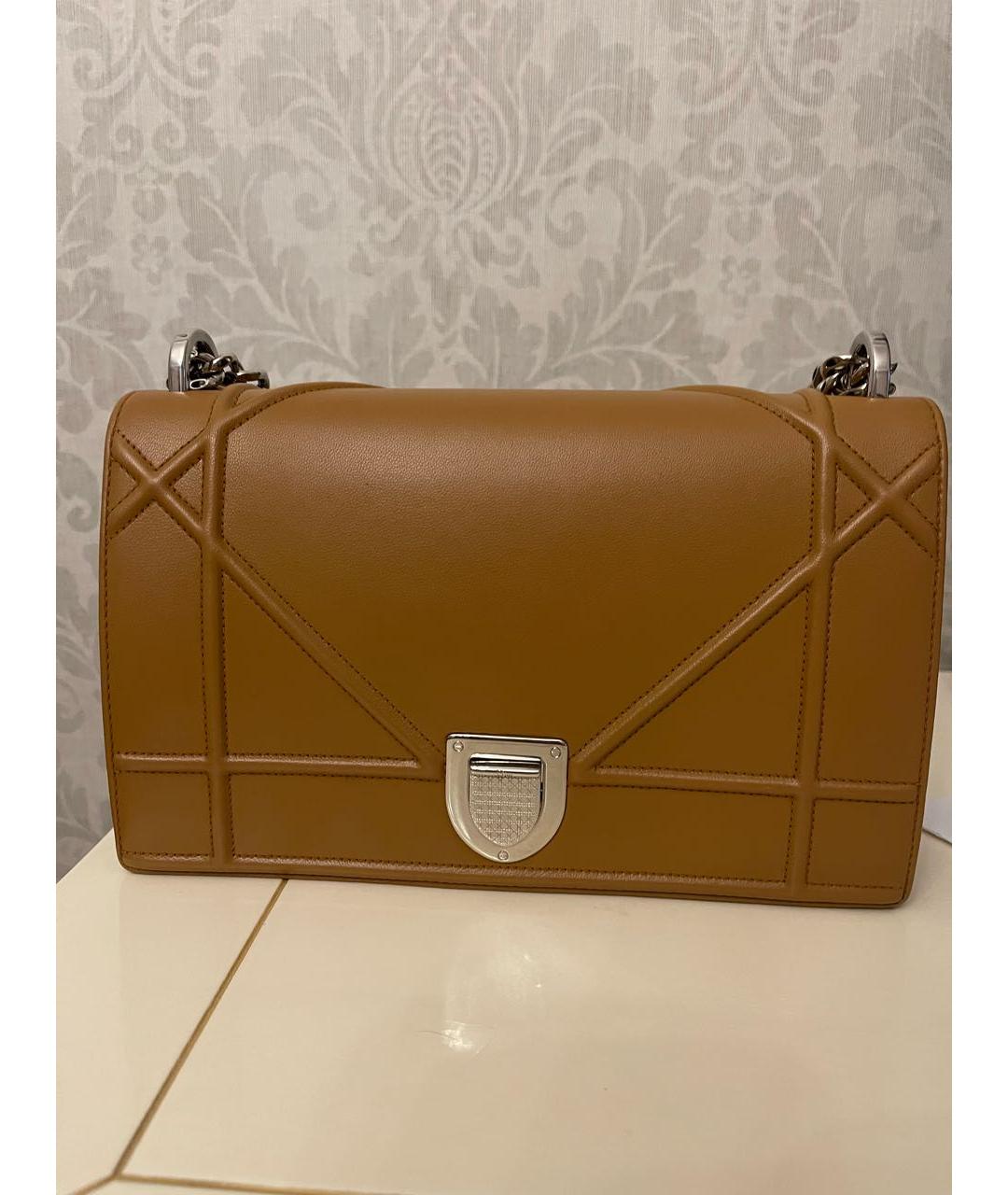 CHRISTIAN DIOR Кожаная сумка тоут, фото 8