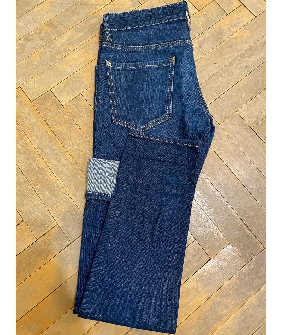 DSQUARED2 Темно-синие хлопко-эластановые джинсы скинни, фото 3