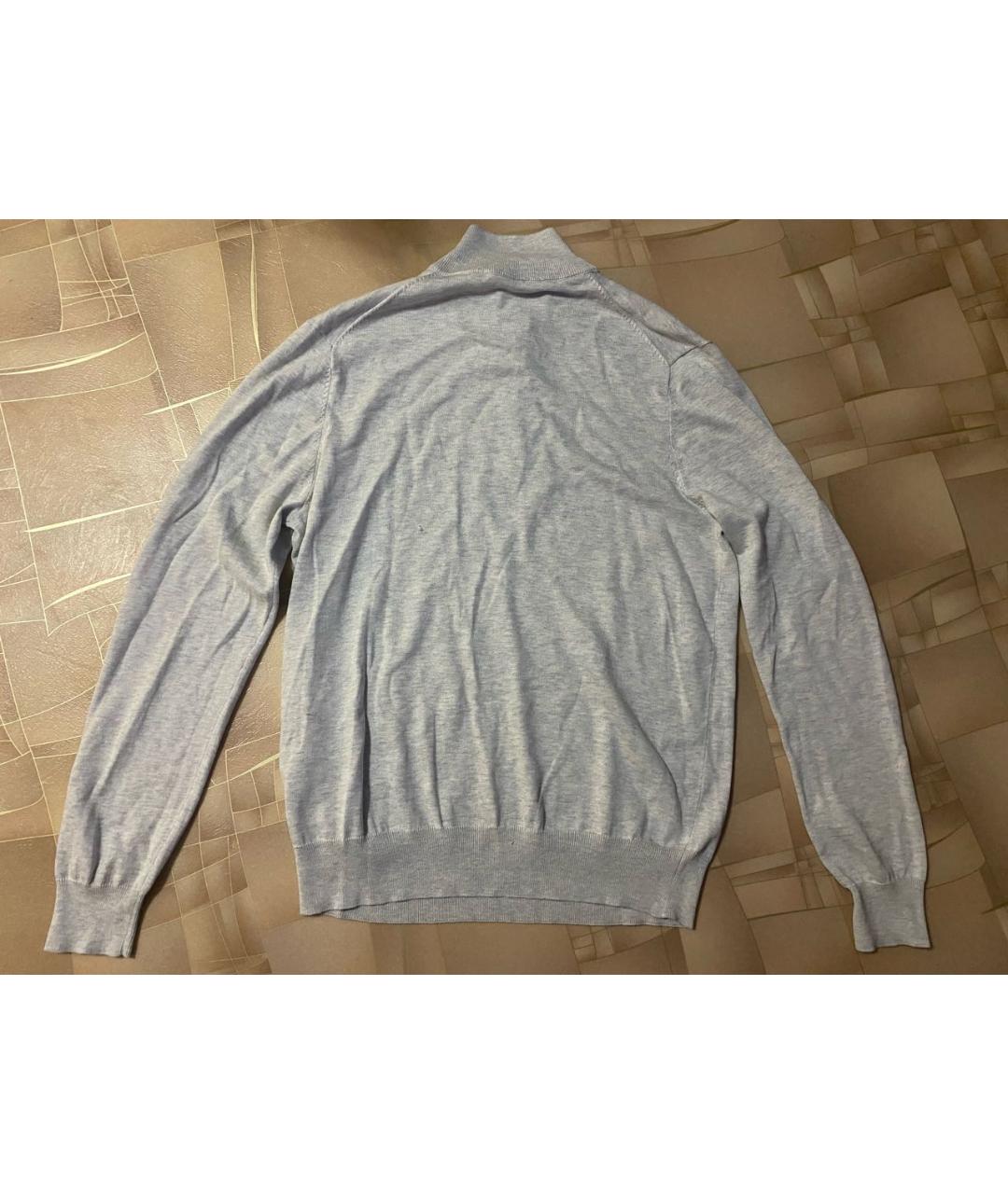 HACKETT Серый хлопковый джемпер / свитер, фото 2