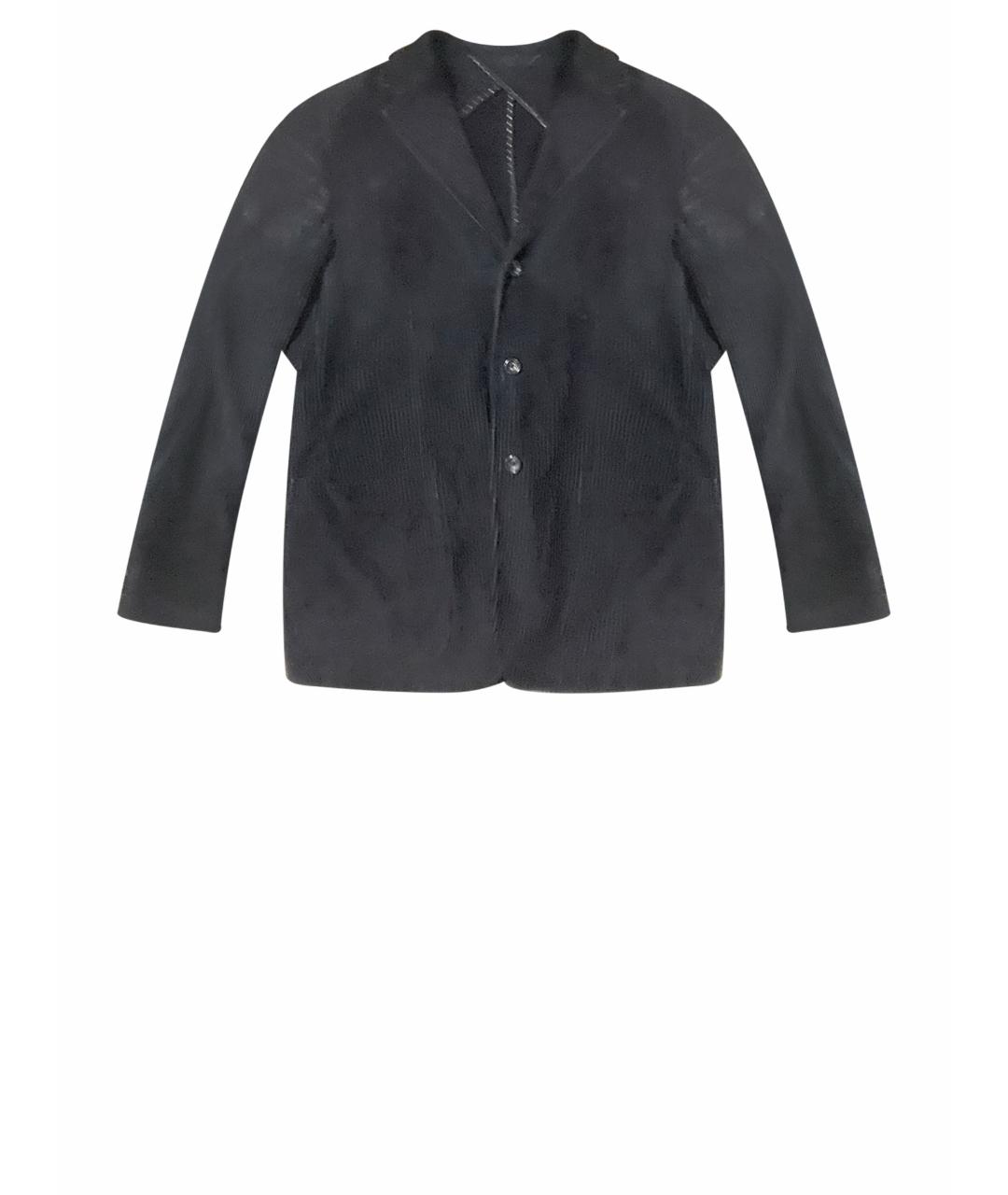 PAL ZILERI Черный хлопко-эластановый пиджак, фото 1