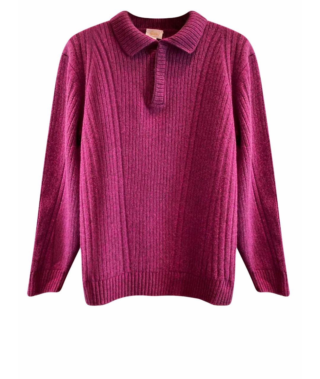 BRIONI Фиолетовый кашемировый джемпер / свитер, фото 1