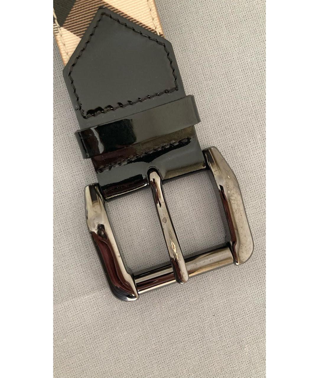 Burberry grainy leather 2024 house check belt