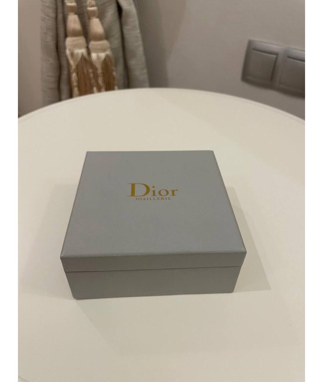 CHRISTIAN DIOR Золотые серьги из желтого золота, фото 4