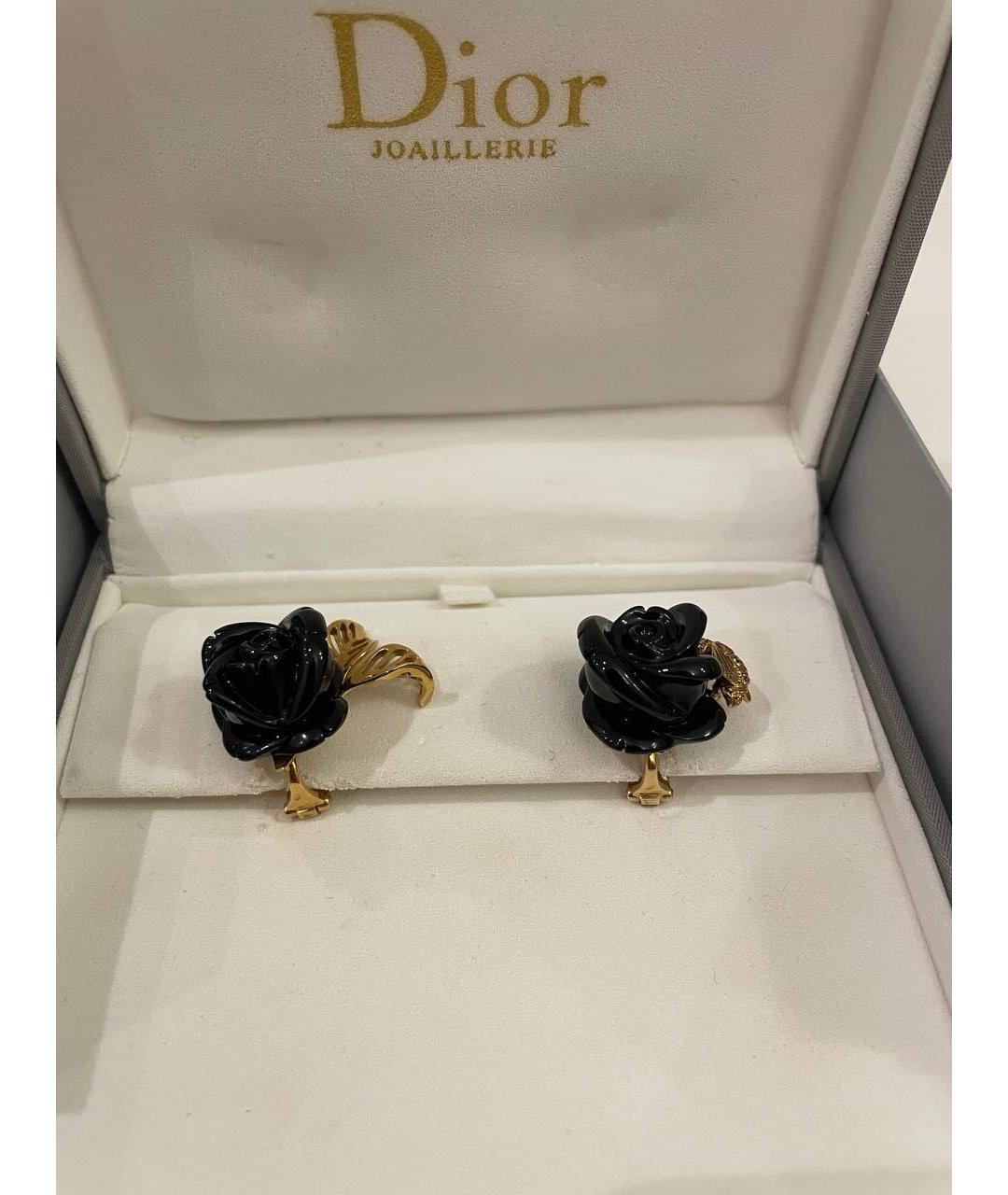 CHRISTIAN DIOR Золотые серьги из желтого золота, фото 6