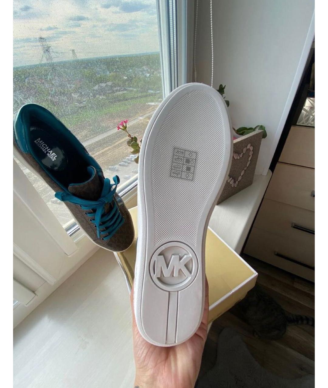 MICHAEL KORS Мульти кожаные кеды, фото 4