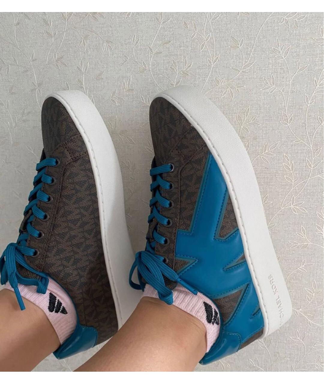 MICHAEL KORS Мульти кожаные кеды, фото 2