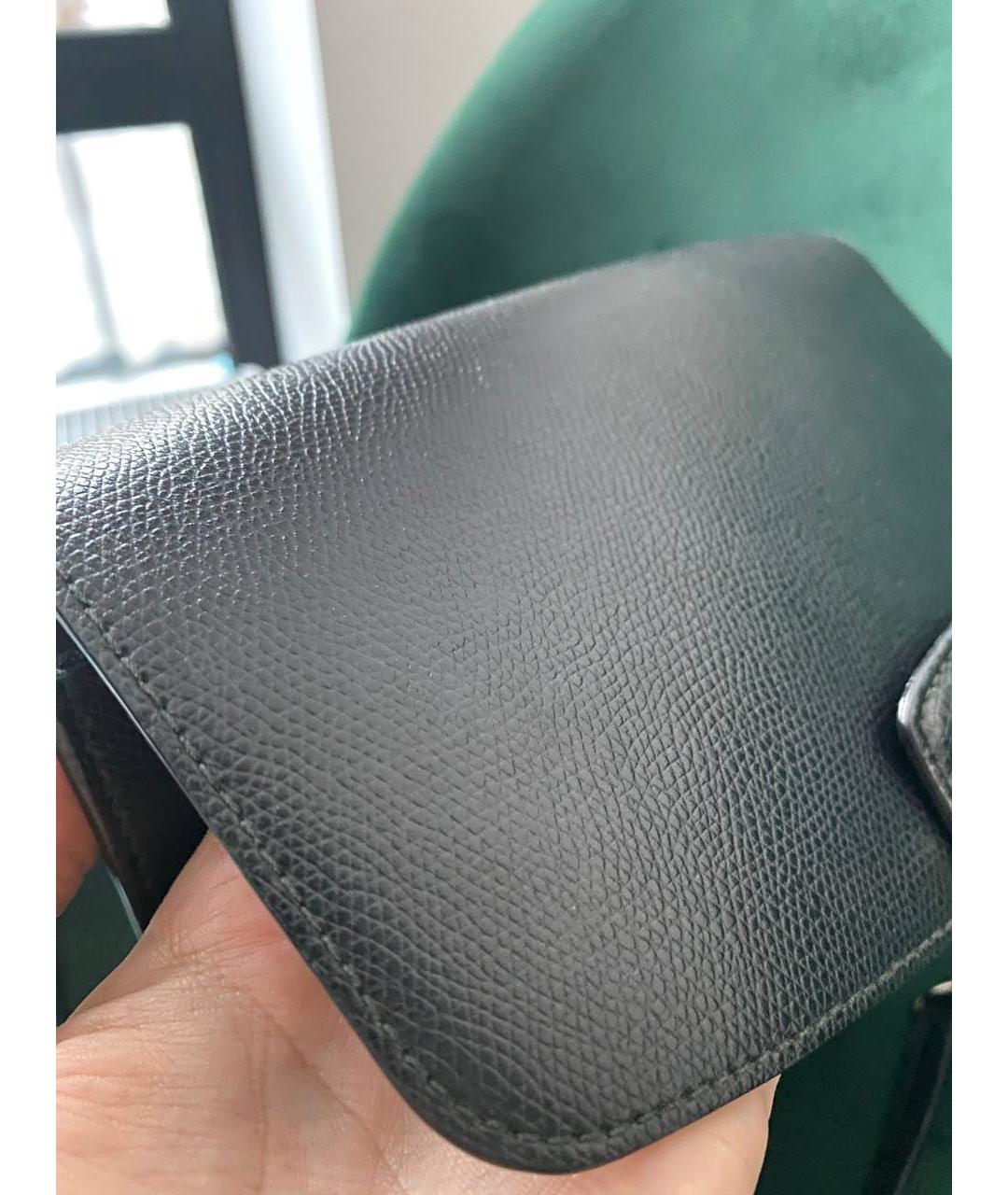 FURLA Черная кожаная сумка через плечо, фото 3