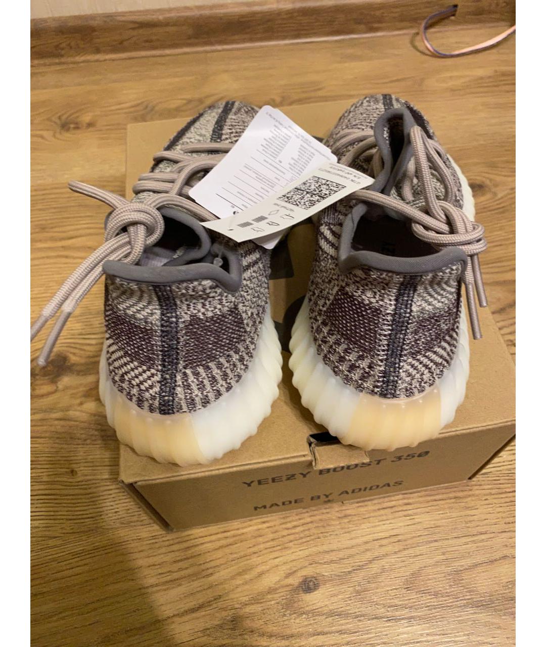 ADIDAS YEEZY Мульти синтетические кроссовки, фото 4