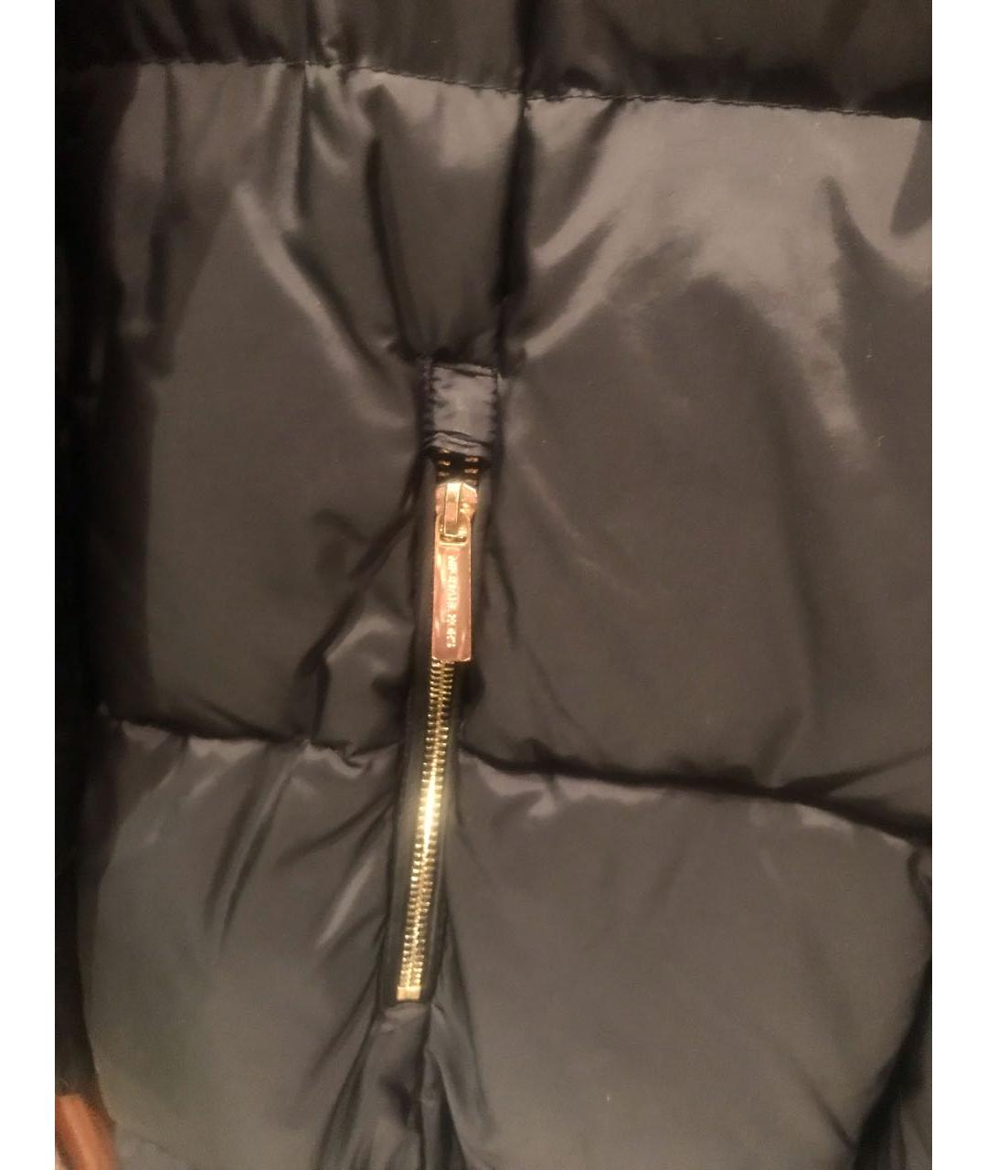 MICHAEL KORS Черный полиэстеровый пуховик, фото 4