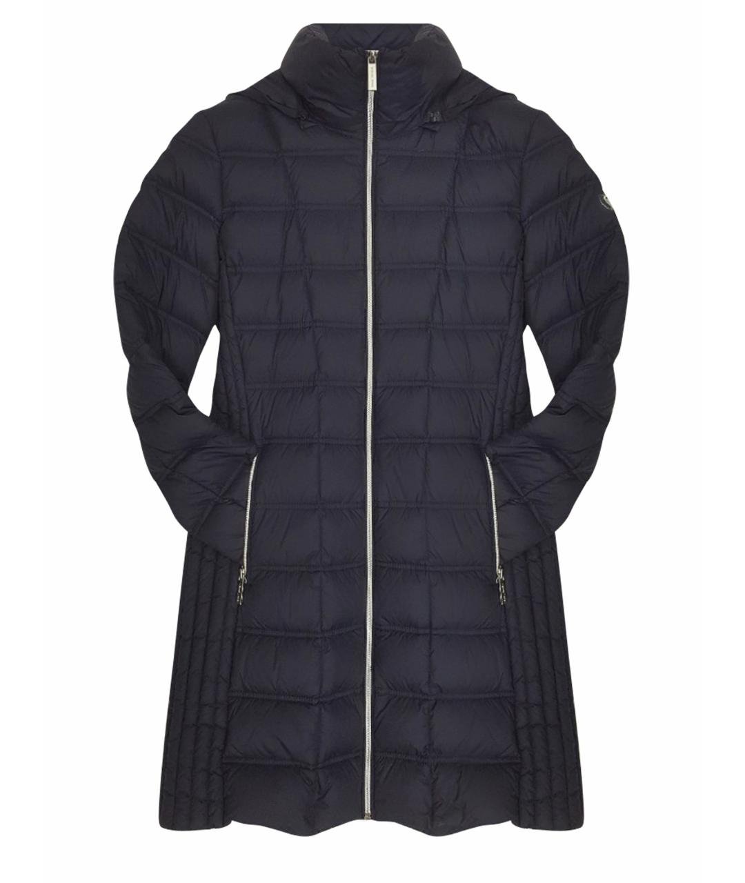 MICHAEL KORS Темно-синее полиэстеровое пальто, фото 1